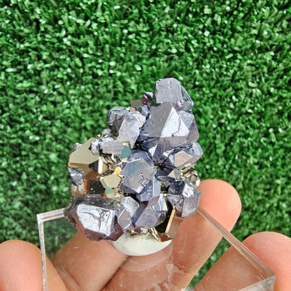 Galena with Pyrite octahedral