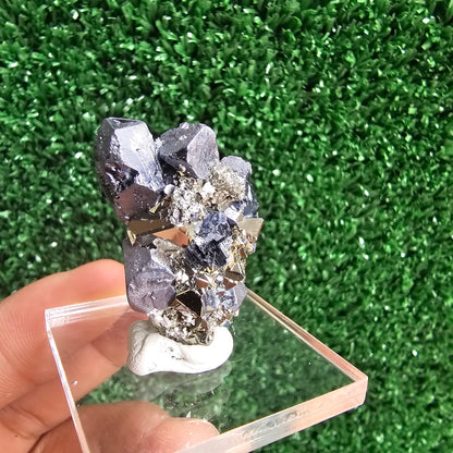 Galena with Pyrite octahedral