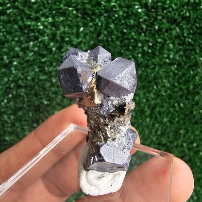 Galena with Pyrite octahedral