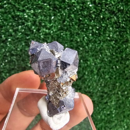 Galena with Pyrite octahedral