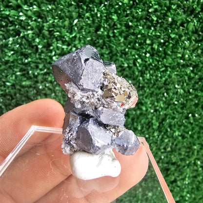 Galena with Pyrite octahedral