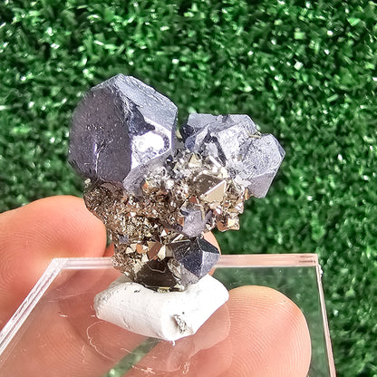 Galena with Pyrite octahedral