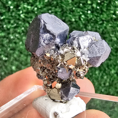 Galena with Pyrite octahedral