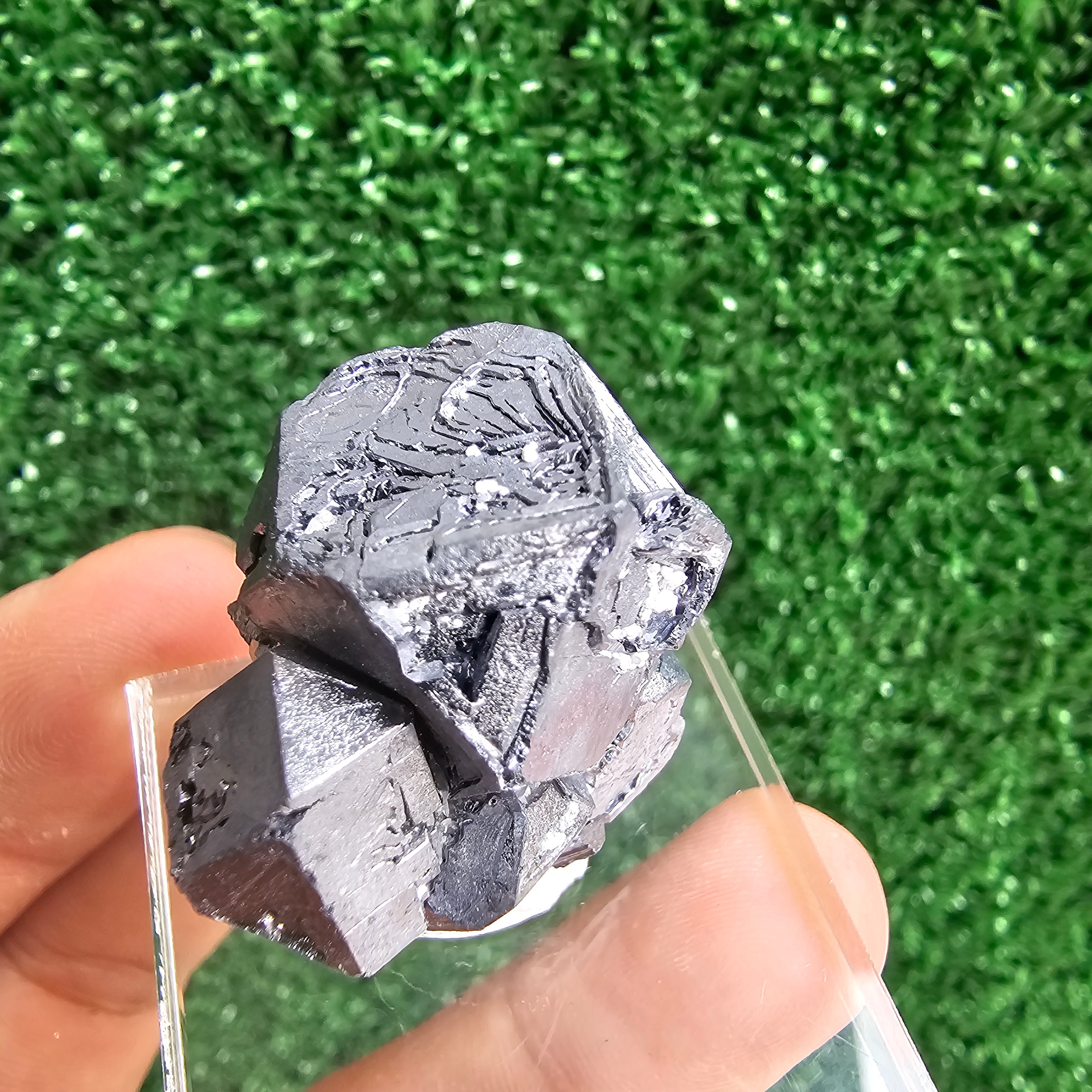 Galena with Pyrite octahedral