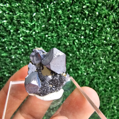 Galena with Pyrite octahedral