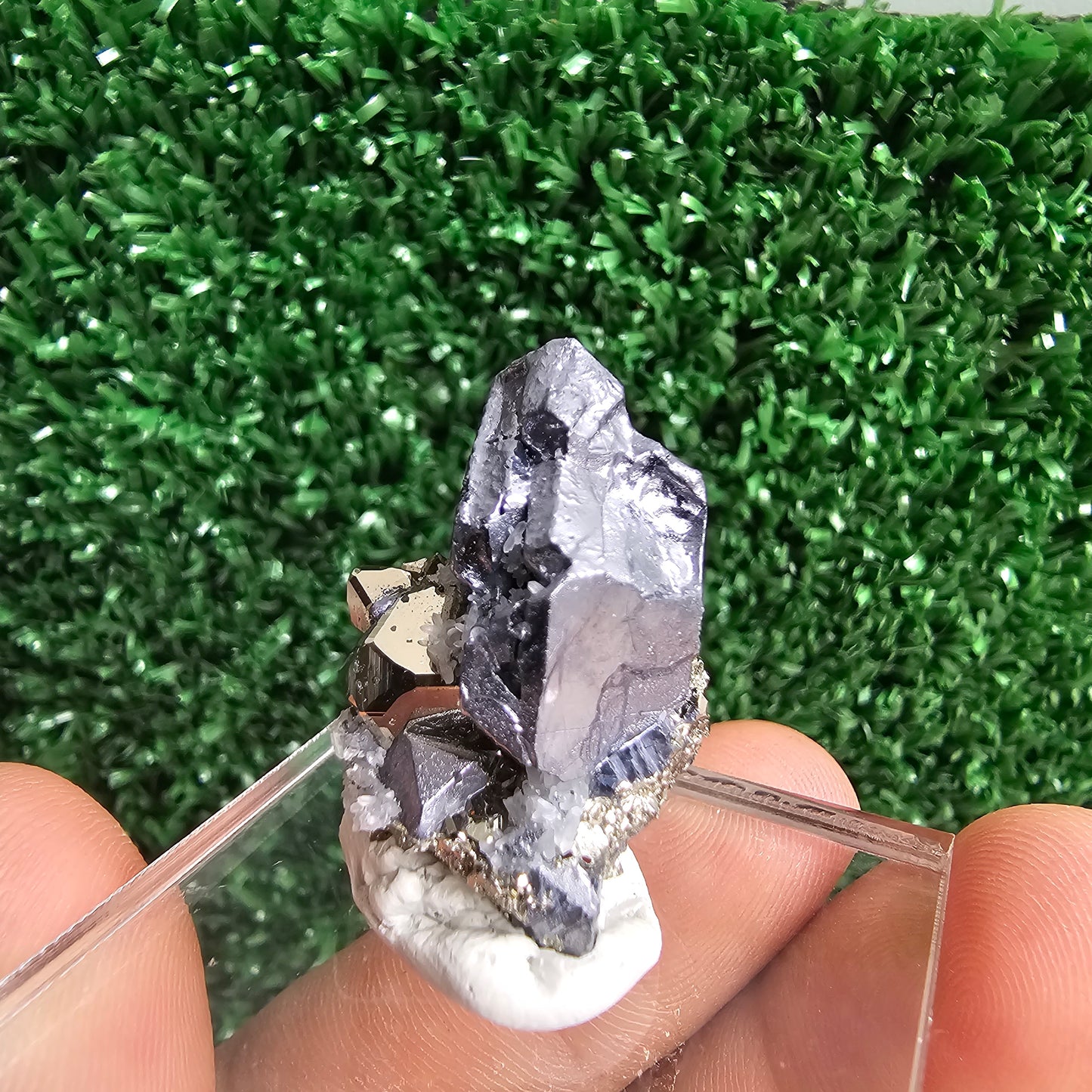 Galena with Pyrite octahedral