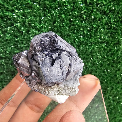 Galena with Pyrite octahedral