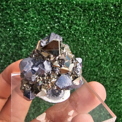 Galena with Pyrite octahedral