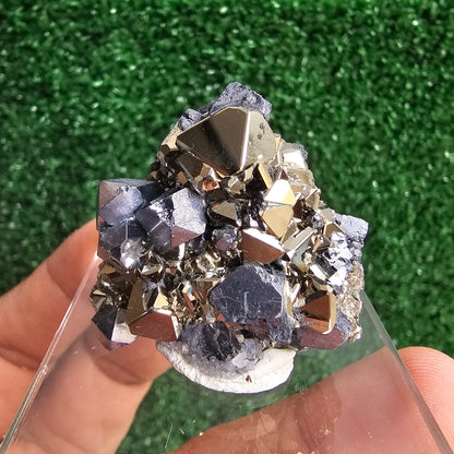 Galena with Pyrite octahedral