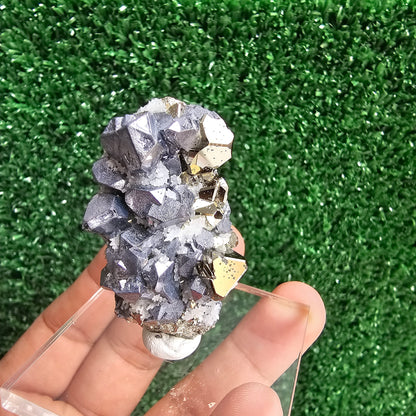 Galena with Pyrite octahedral