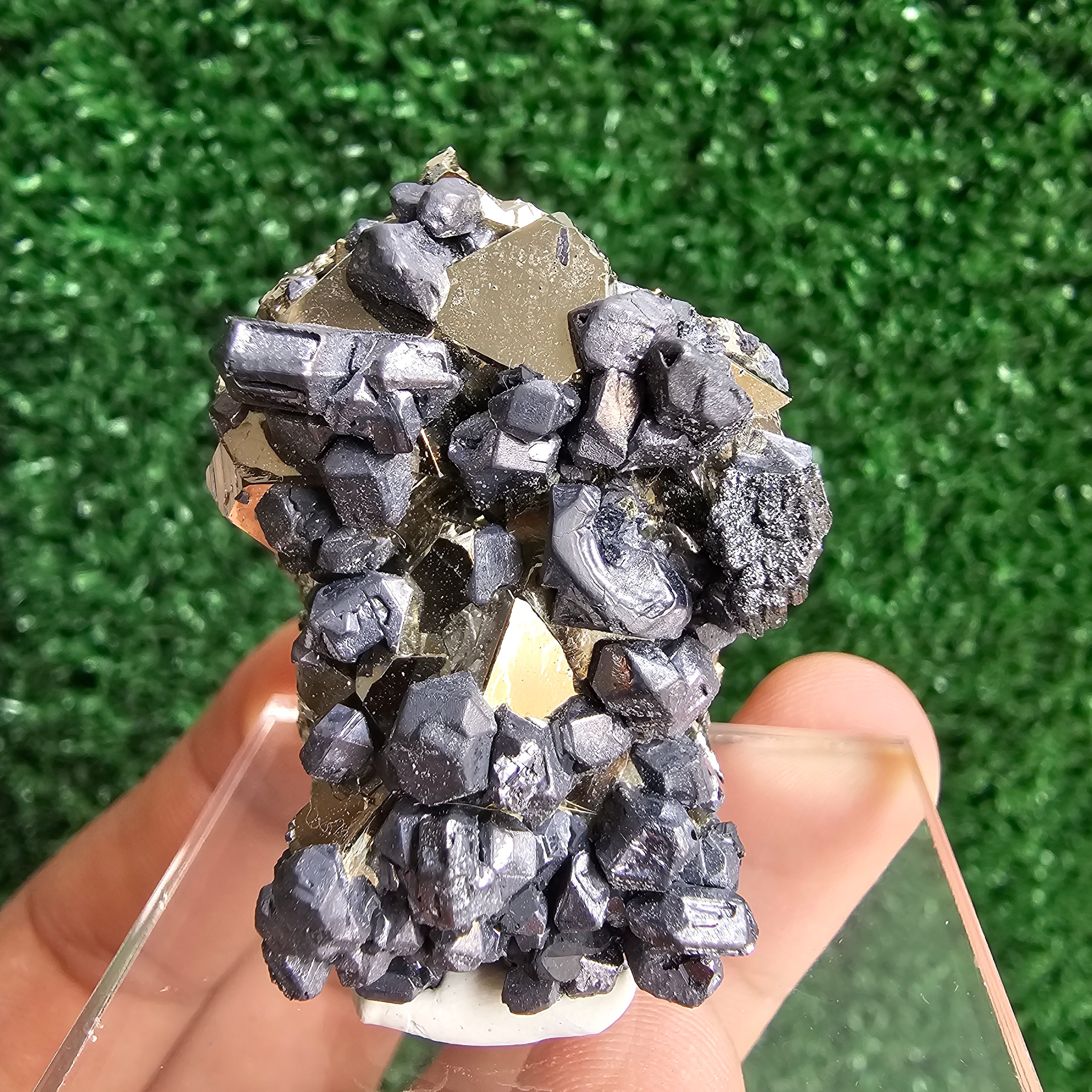 Galena with Pyrite octahedral