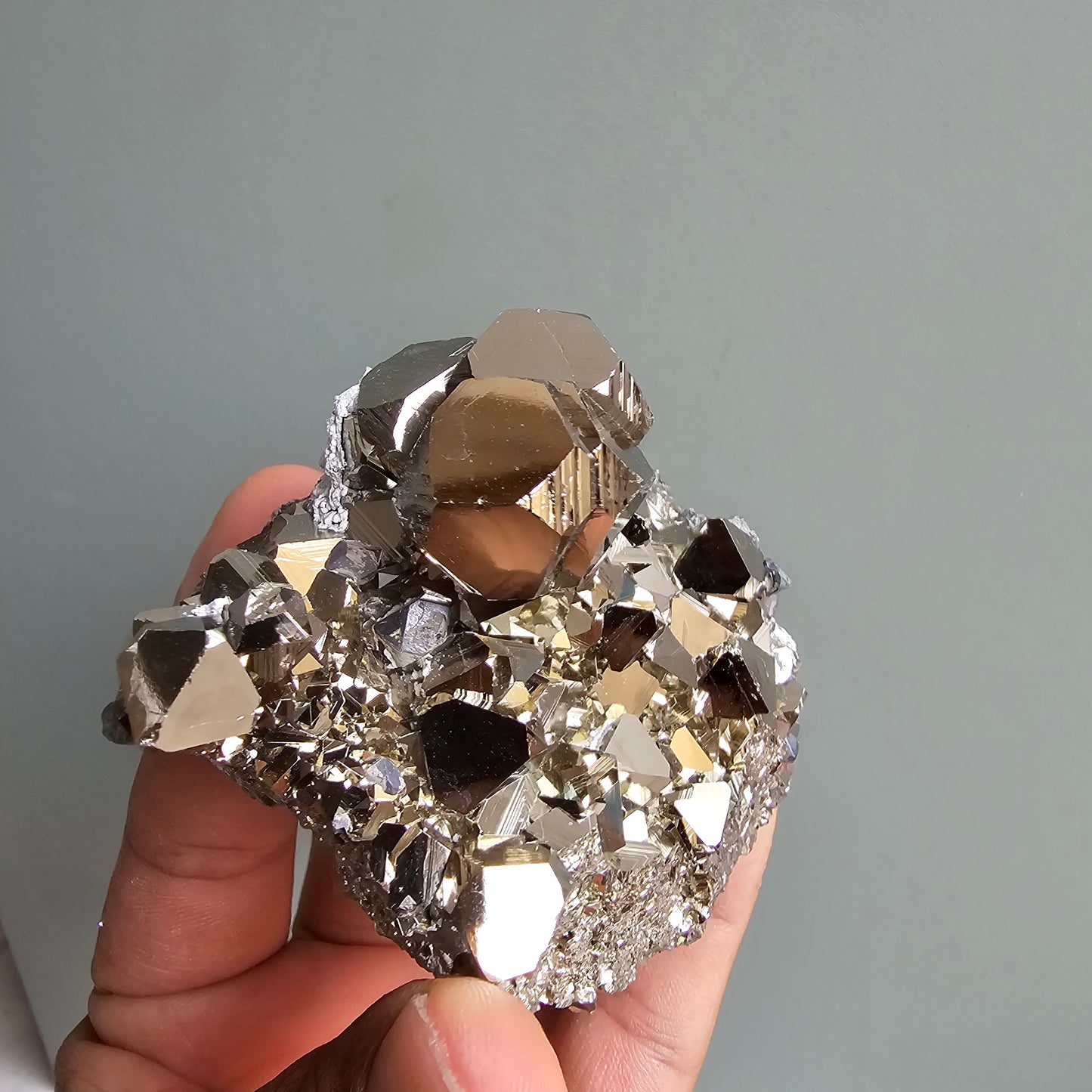 Galena with Pyrite octahedral