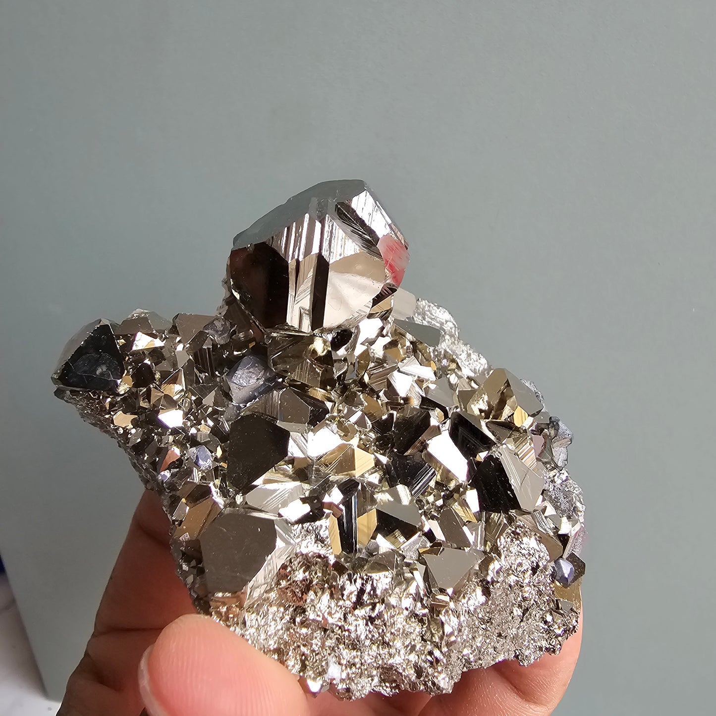 Galena with Pyrite octahedral