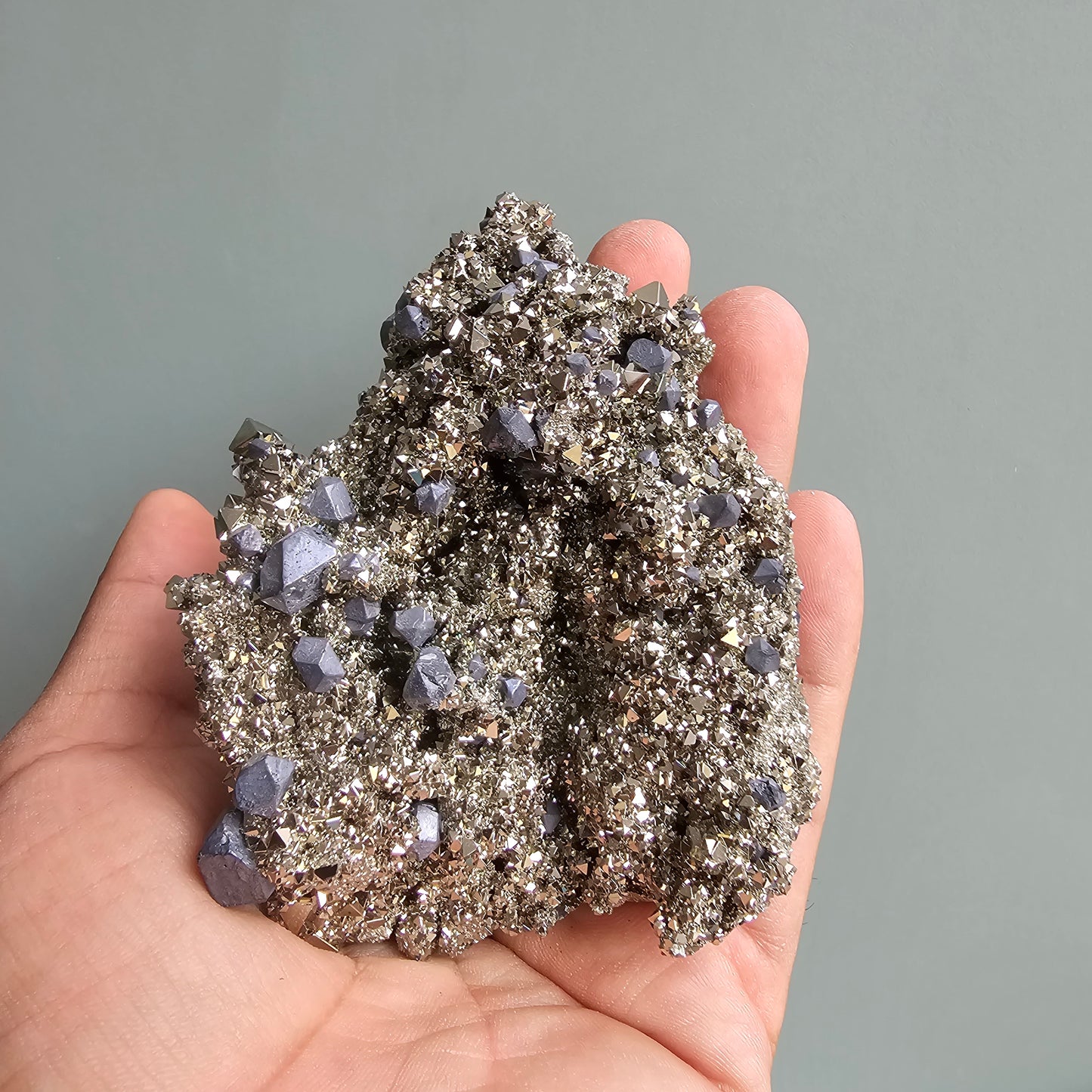 Galena with Pyrite octahedral