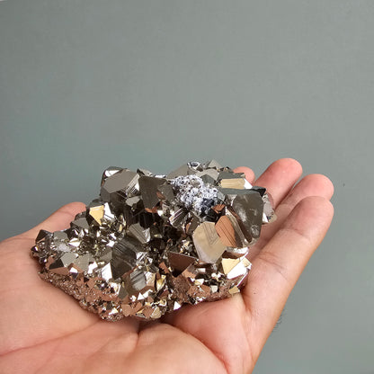 Galena with Pyrite octahedral