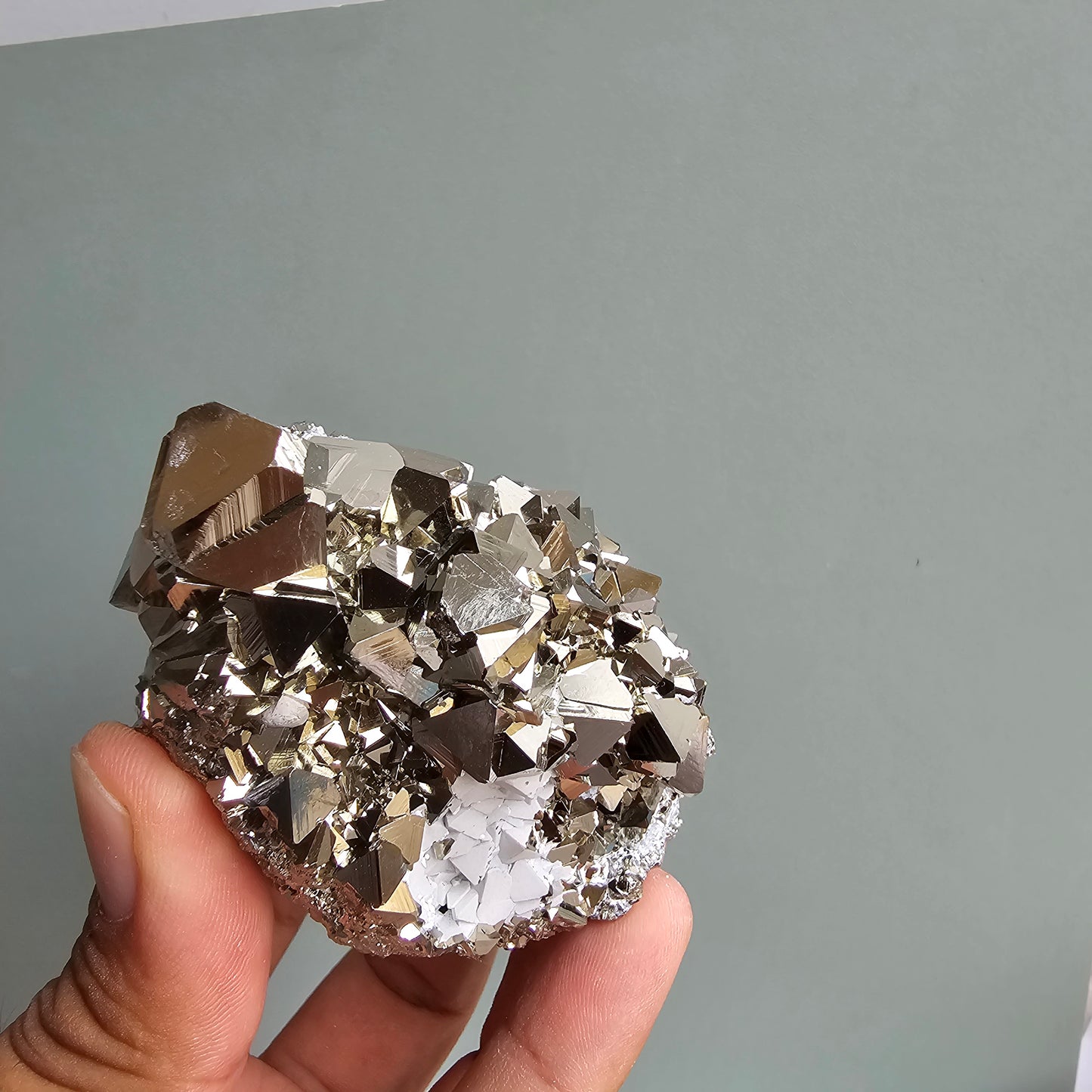 Galena with Pyrite octahedral