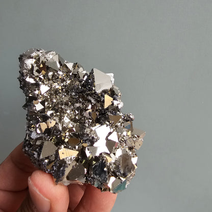 Galena with Pyrite octahedral