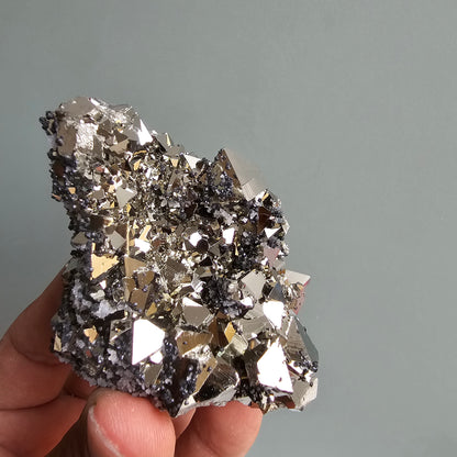 Galena with Pyrite octahedral