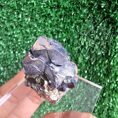 Galena with Pyrite octahedral