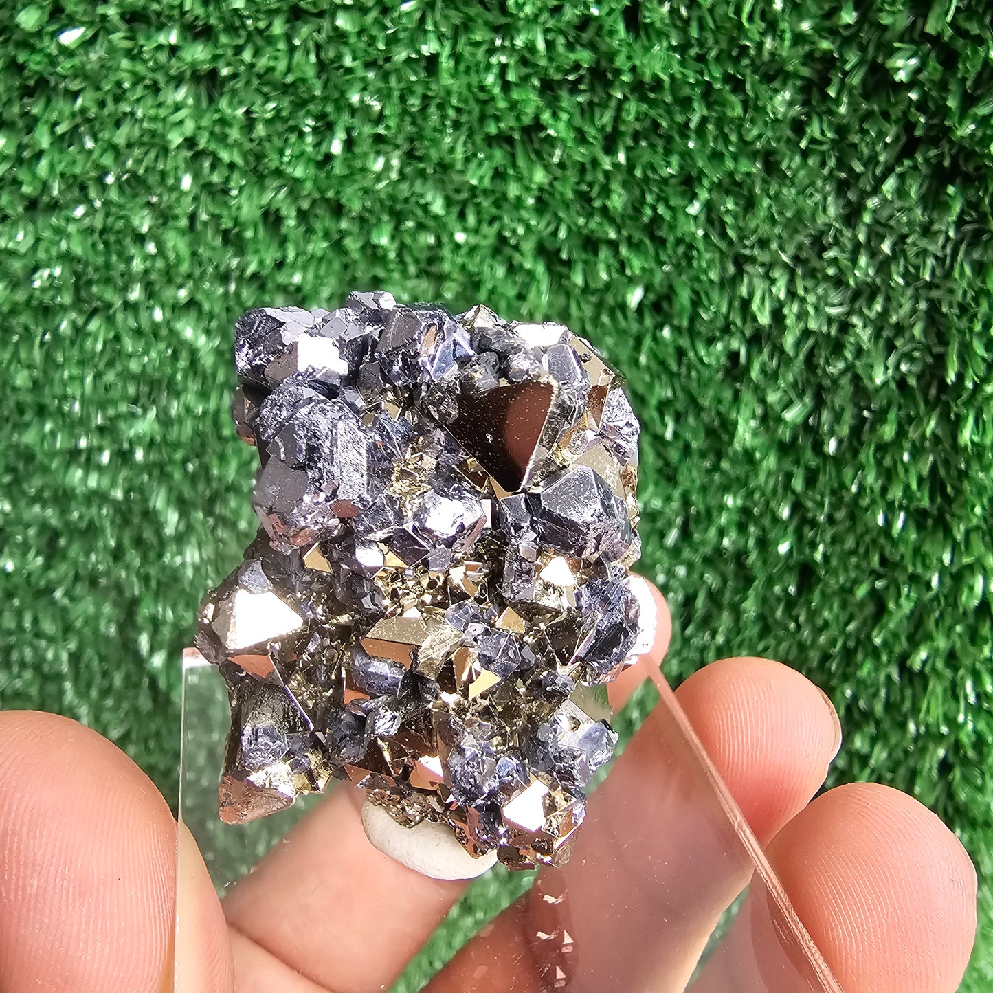 Galena with Pyrite octahedral