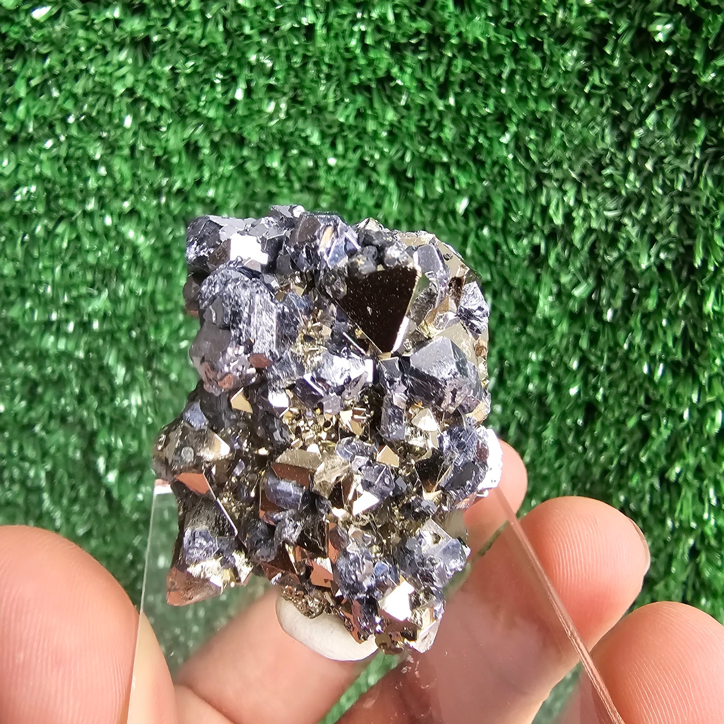 Galena with Pyrite octahedral