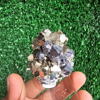 Galena with Pyrite octahedral