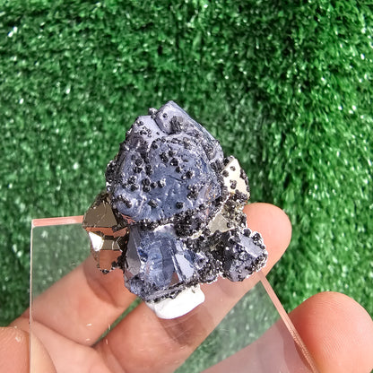 Galena with Pyrite octahedral