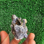 crystallized galena with Pyrite octahedral