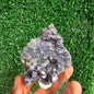 crystallized galena with Pyrite octahedral