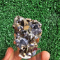 crystallized galena with Pyrite octahedral