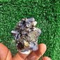 crystallized galena with Pyrite octahedral