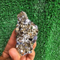 crystallized galena with Pyrite octahedral