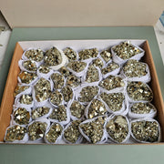 Flat pyrite Octahedral