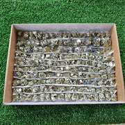 Box 130 pcs pyrite Octahedral