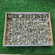 Box 118 pcs pyrite Octahedral