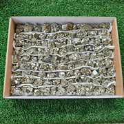 Box 102 pcs pyrite Octahedral