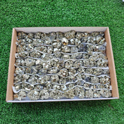 Box 97  pcs pyrite Octahedral