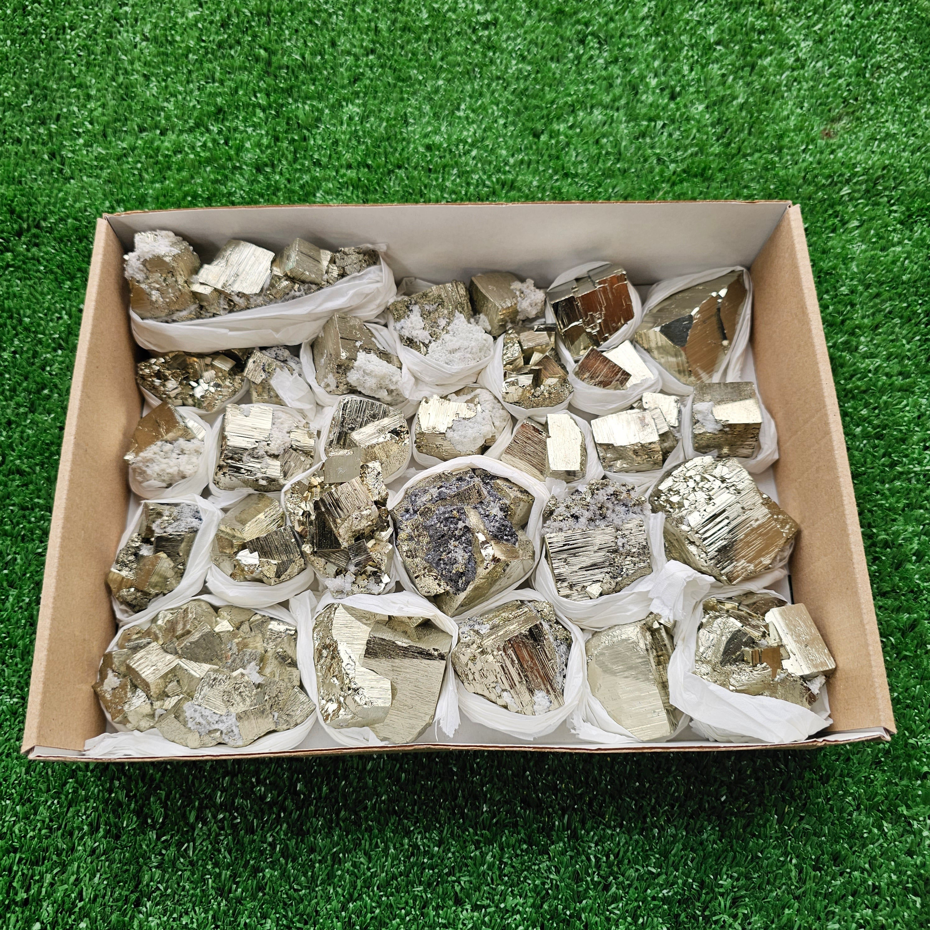 pyrite Cubic box