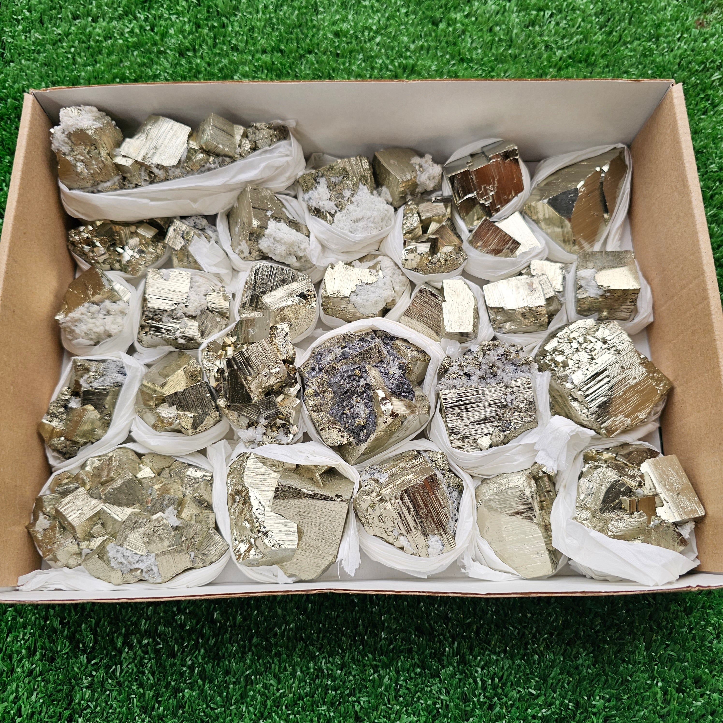 pyrite Cubic box
