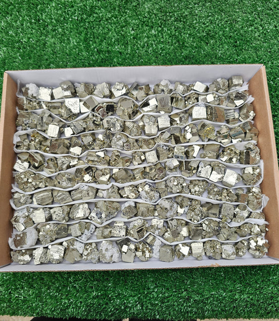 130 pc pyrite Cubic box
