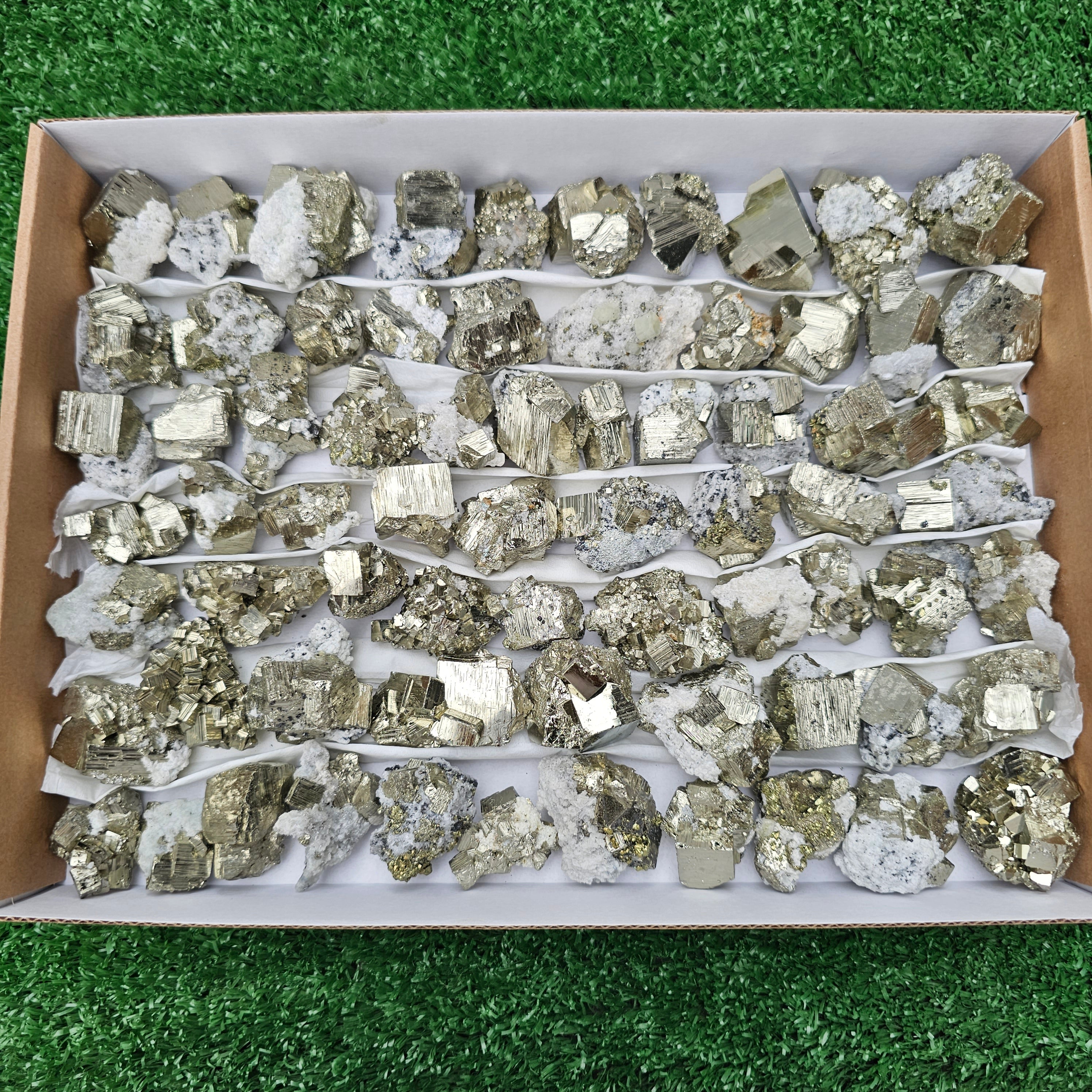 70 pc pyrite Cubic box