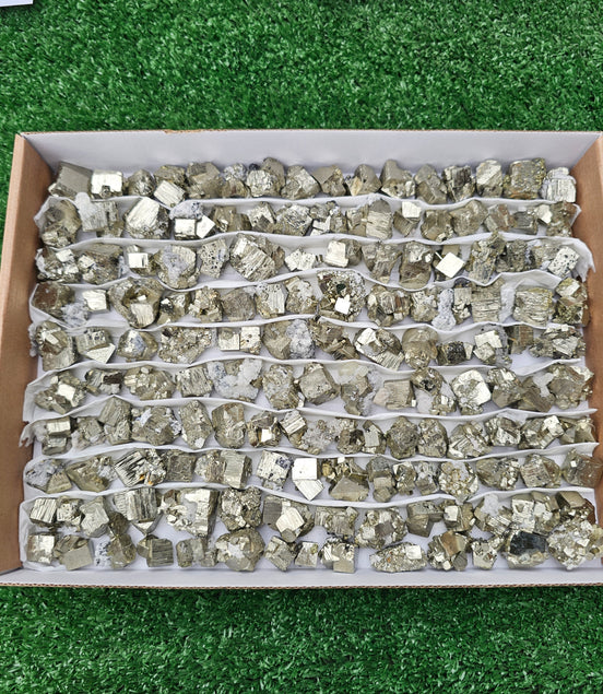 130 pc pyrite Cubic box