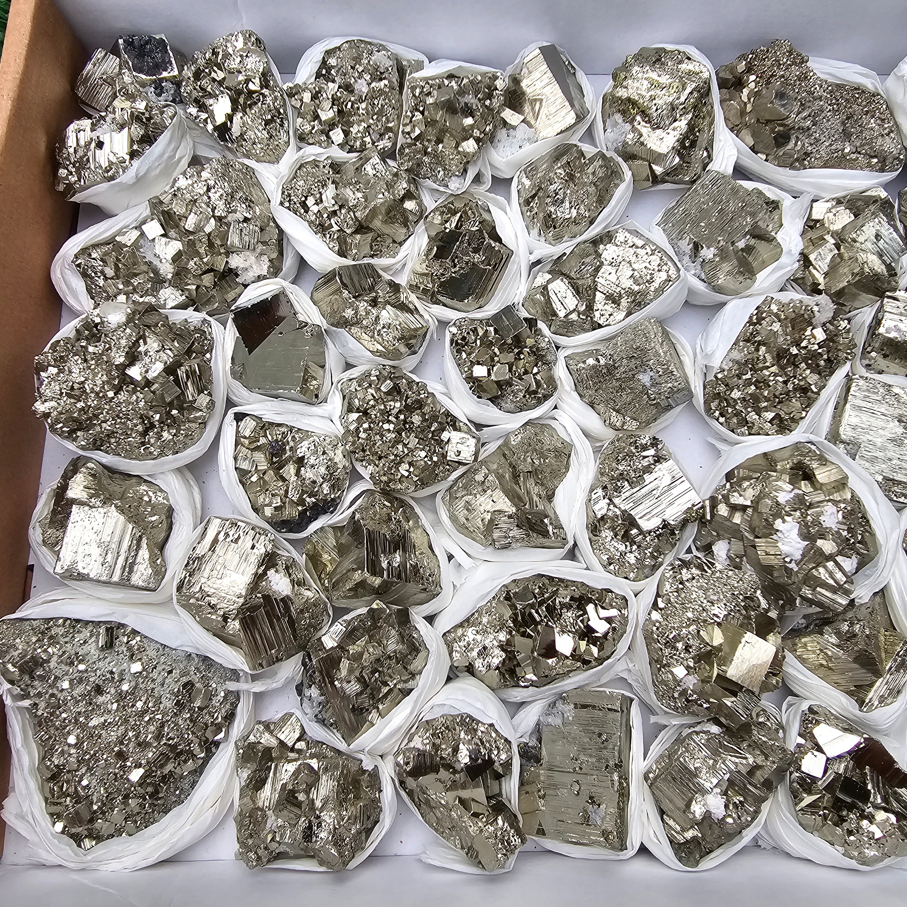 50 pc pyrite Cubic