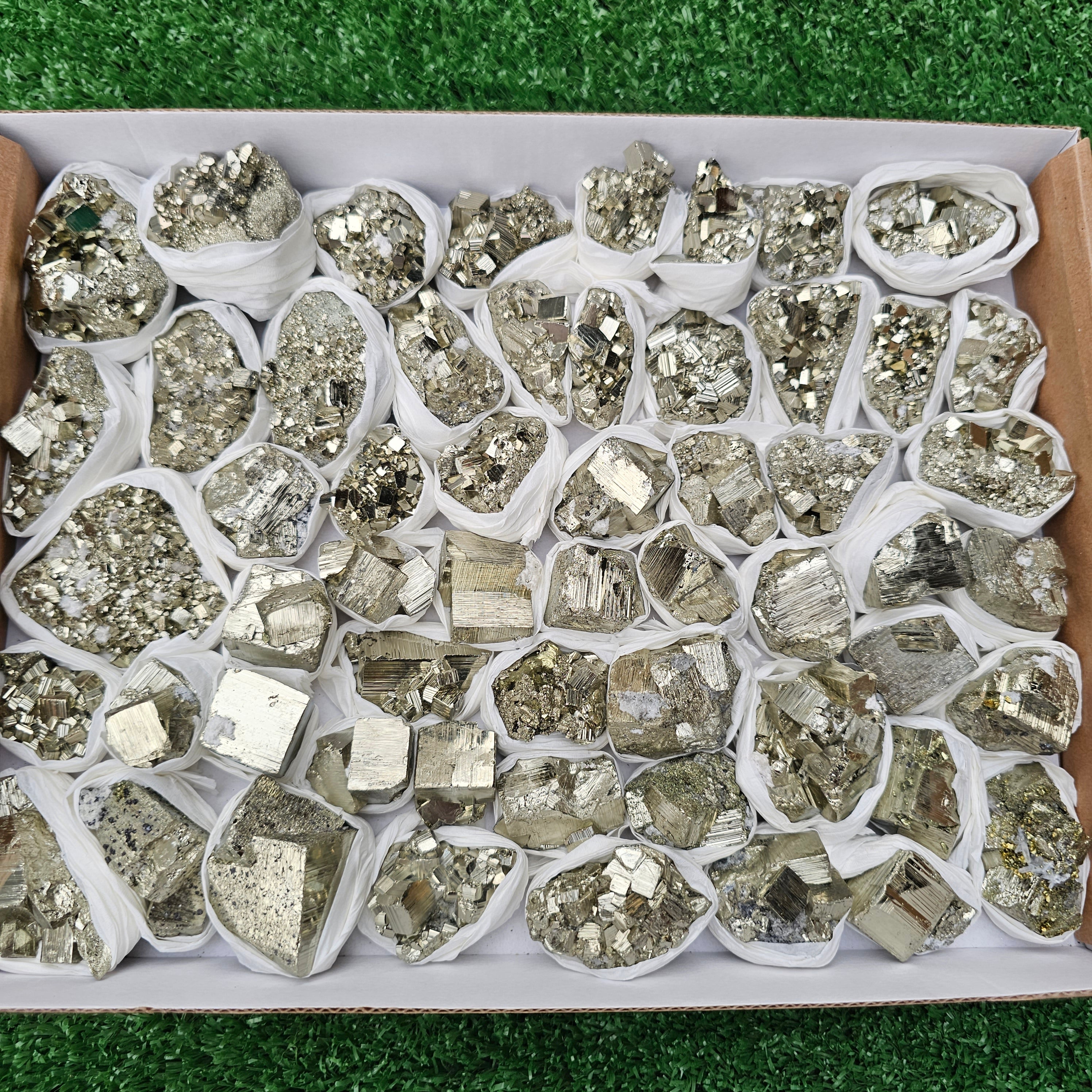 55 pc pyrite Cubic