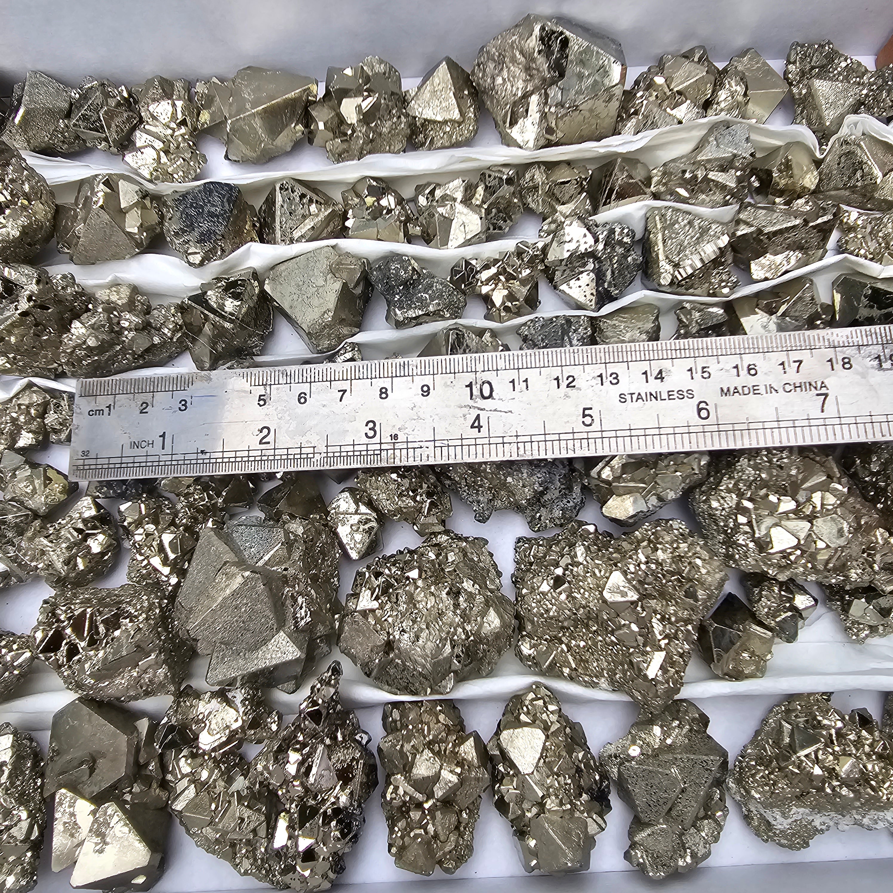 85 pc pyrite octahedral