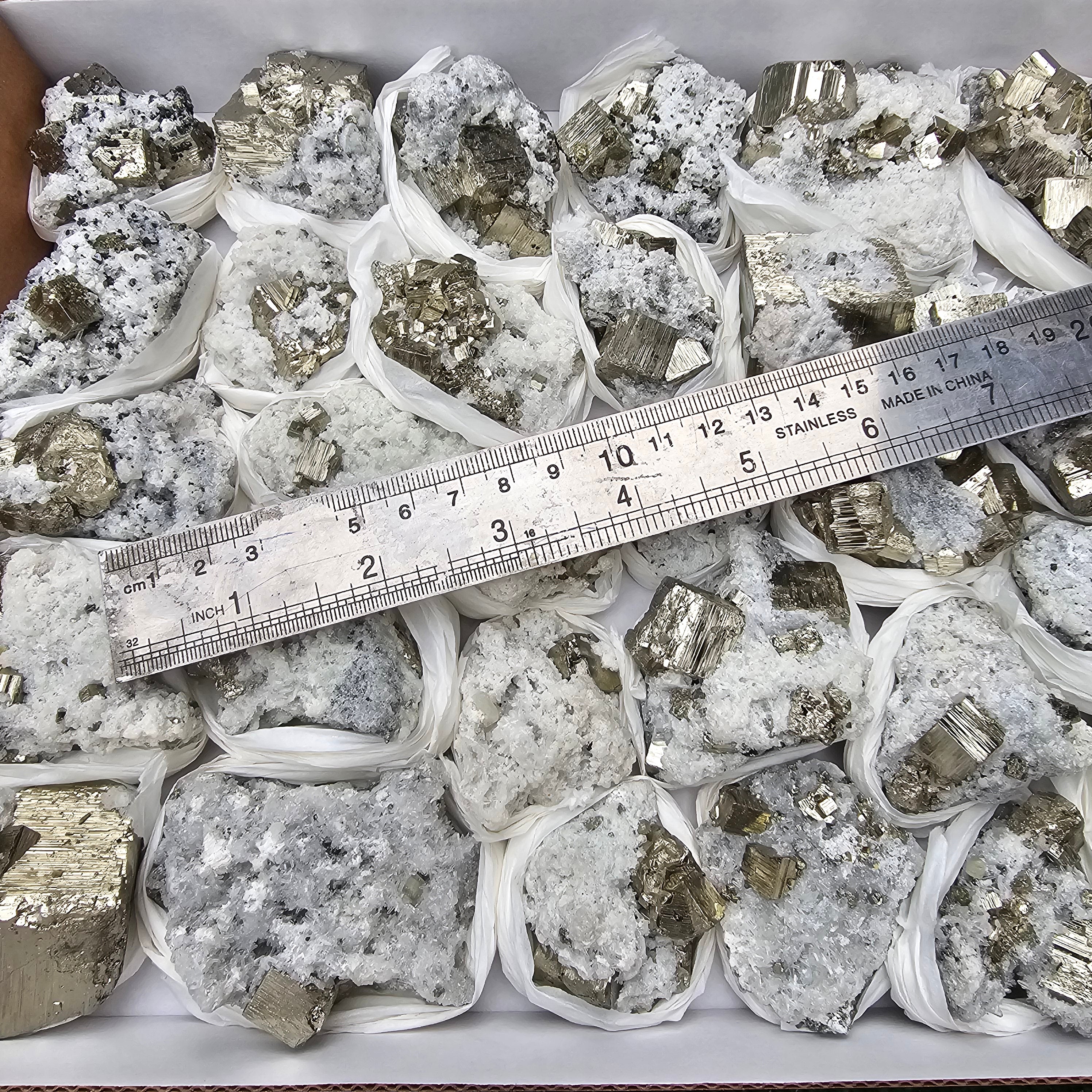 30 pc pyrite Cubic