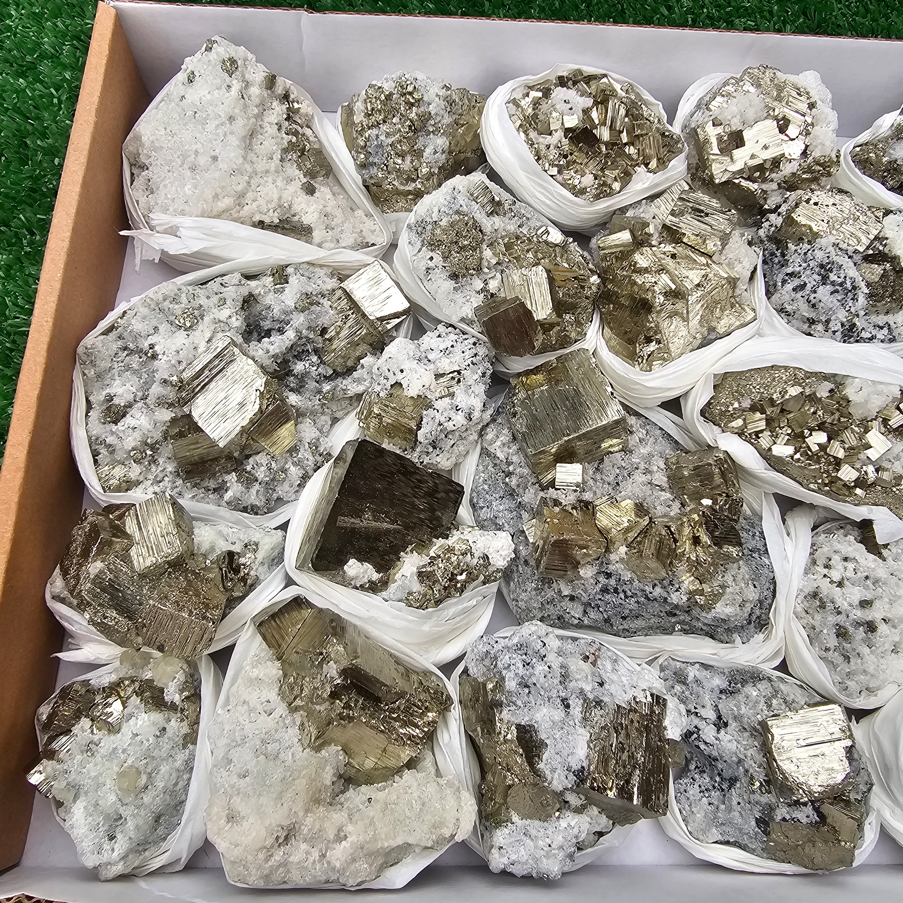 25 pc pyrite Cubic
