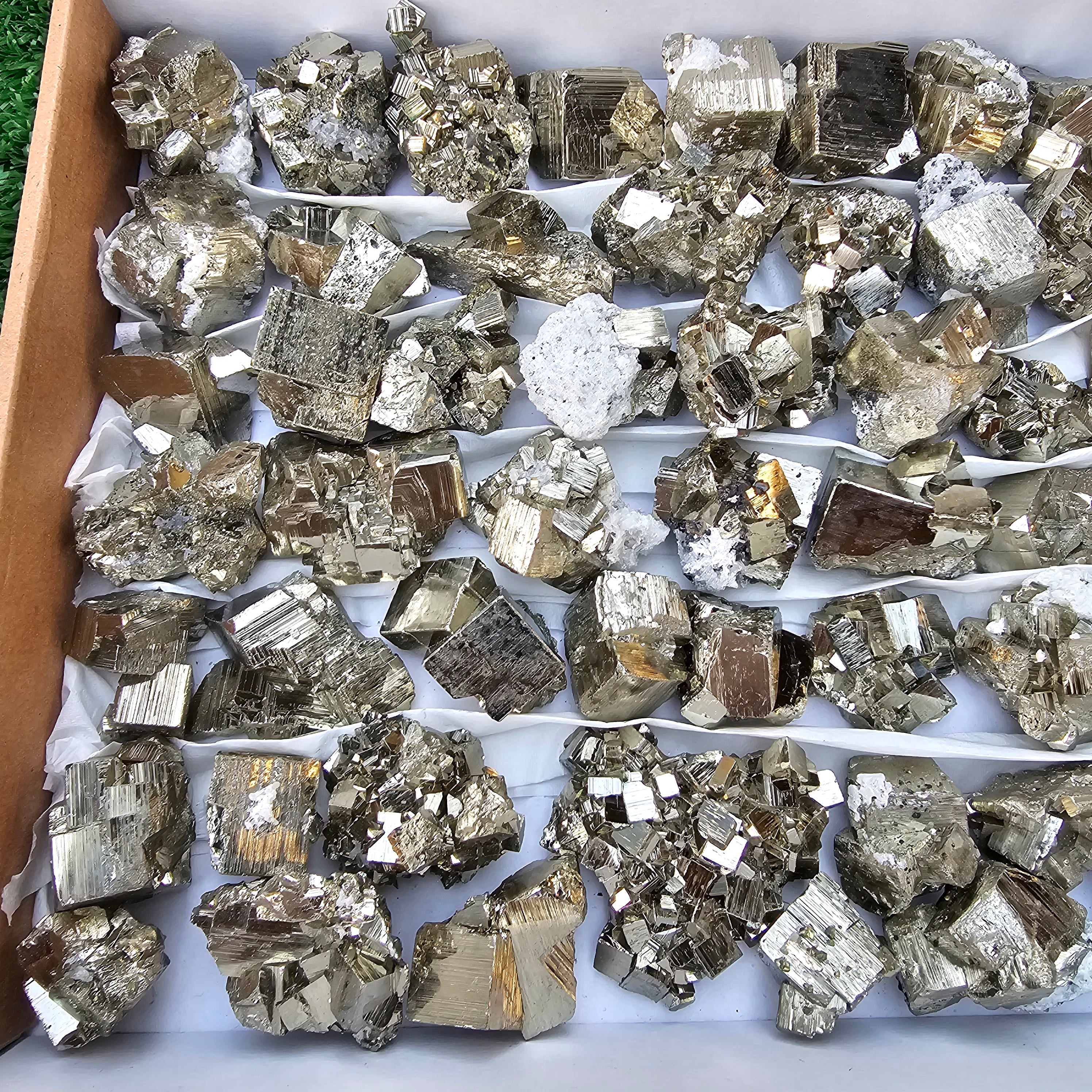 56 pc Pyrite Cubic