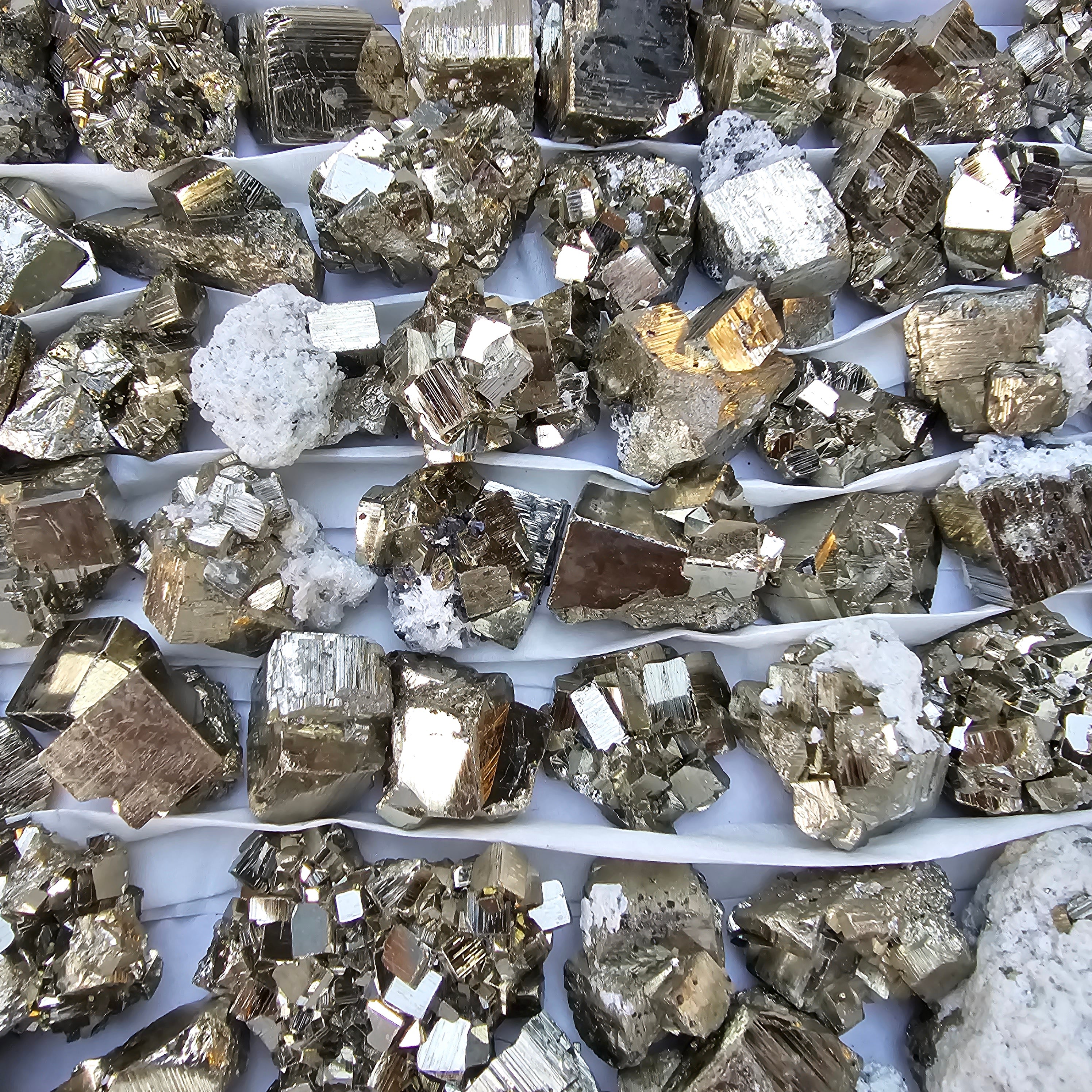 56 pc Pyrite Cubic