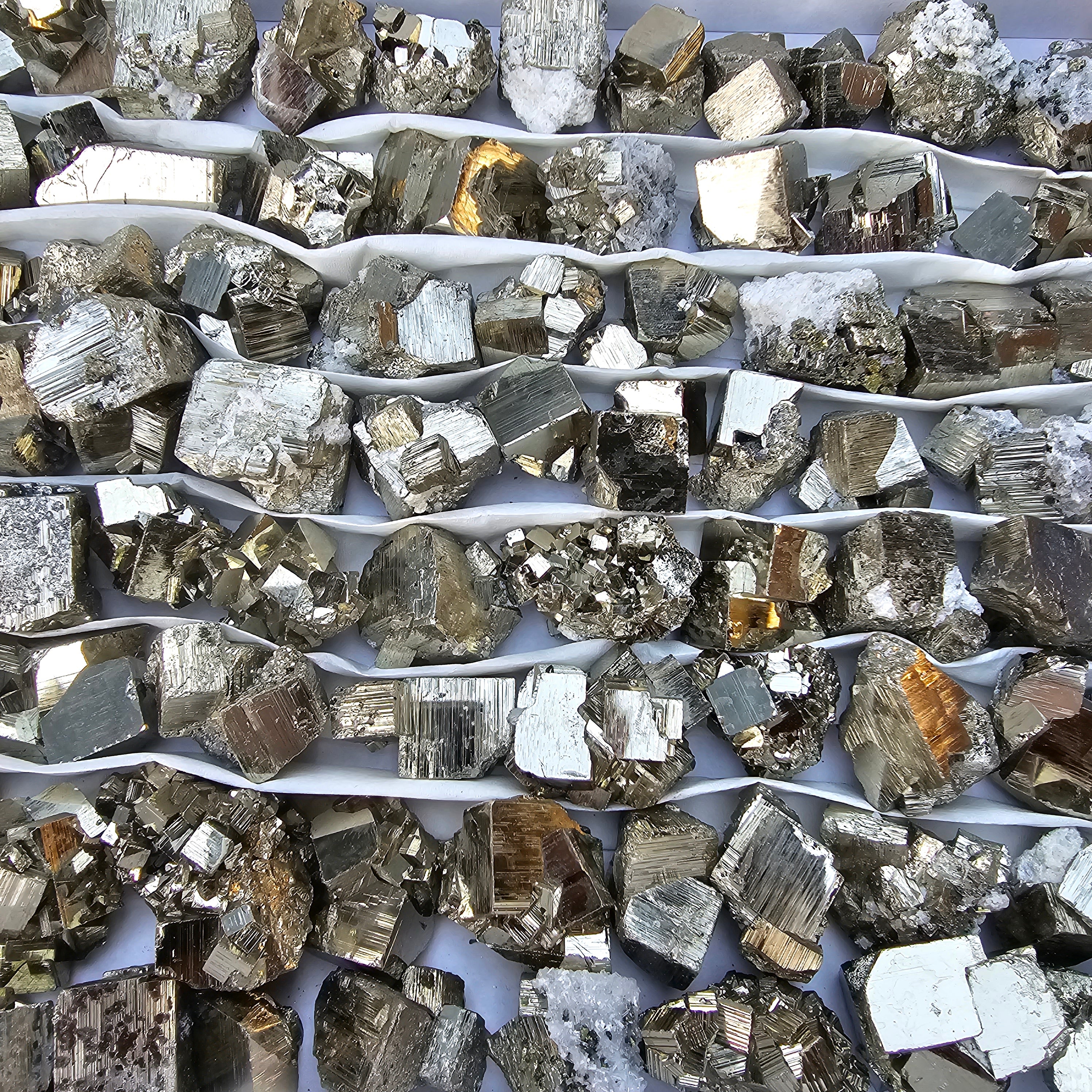 85 pc Pyrite Cubic
